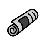 Rolled Up Newspaper SVG Icon